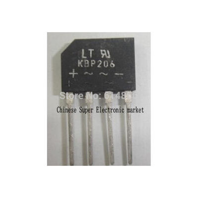 

10PCS KBP206G KBP206 RECT BRIDGE GPP 600V 2A KBP