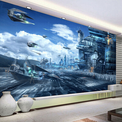

Custom 3D Mural Обои для стен Future Universe War Theme Научная фантастика Фильм Большая картина на стенах Фото Обои Roll