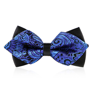 

Dussena DUSENNA Мужская одежда Костюм Англия лук Подарочная коробка Pattern Tie Bow Blue Pattern