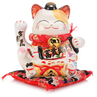 

[Супермаркет] Джингдонг Стон Workshop Lucky Cat King открылся магазин украшений двигаться Ким Юна Жыву электрических махать Лаки Cat керамической SC53433