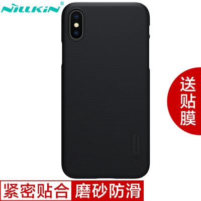 

Нил Gold (NILLKIN) Apple iPhone X матовое телефон защитной оболочки / защитный рукав / рукав черный телефон