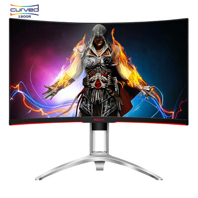 

AOC AGON Love Attack II AG272QCX 27 Inch 2K HD 144hz ΔE3 1800R Chicken Whole Interface Game E-Sports Lift Surface Monitor Jedi Survival