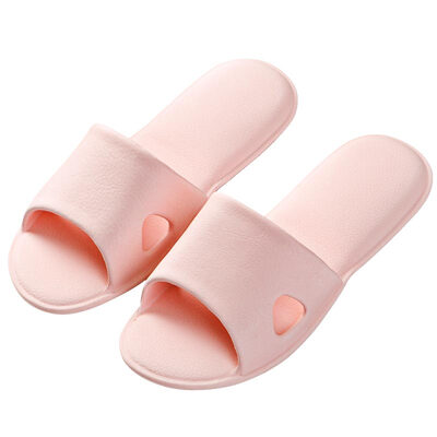 

Love home travel sandals&slippers portable folding couple bathroom bath slippers pink 3738 LJ817