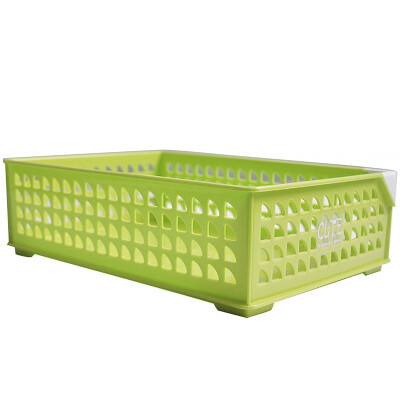 

Jingdong Supermarket SANADA imported kitchen vegetables&fruits storage basket debris storage box green J-9655G L-8921