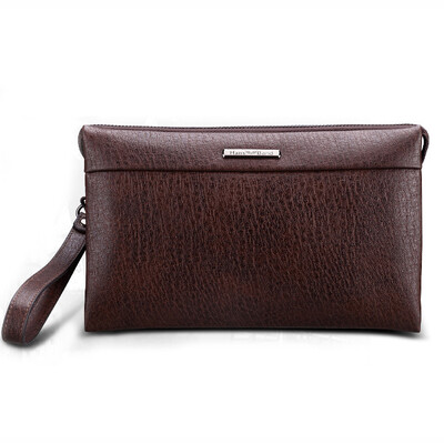 

HansBand® Famous Brand Genuine Leather Mens Wallets Long Design Fashion Males Wallet Clutch Bag Money Clips Card & ID Holder