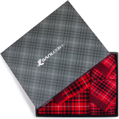 

SANLI Cotton cloth AB version of terry towel satin towel