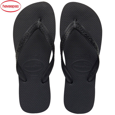 

Havaianas Fashion Men and Women Couples Classic Broadband Flip Flops Evergreen Top Flat Slippers Black Havana 0090 39/40 0008