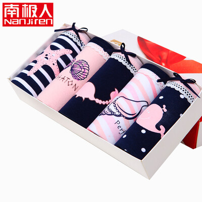 

Nanjiren Womens Underwear Cotton Colorful Fruit Print Triangle Briefs 5