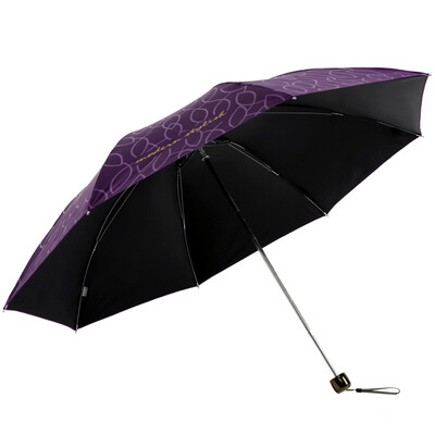 

Paradise umbrella hits black plastic printing 30 sun umbrella umbrella 31845E deep purple