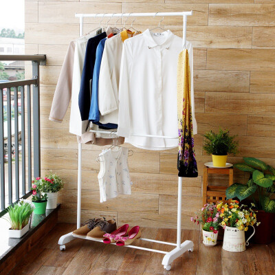 

Ou Runzhe drying racks retractable multi-functional removable floor hanger white