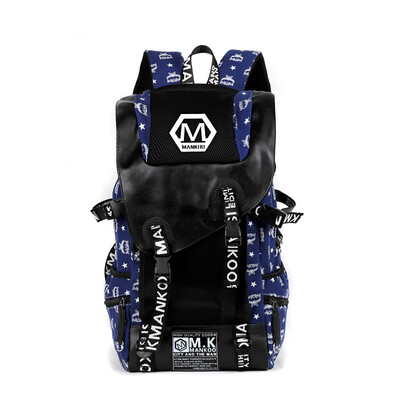 

New Fashion 18 inch leisure mens backpack strap zipper color casual canvas backpack school bag designer travel bag