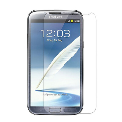 

Buself Tempered Glass Premium Ultra HD Clear9H Hard25D CurvedAnti-Scratch Screen Protector Guard for Samsung Galaxy Note 2