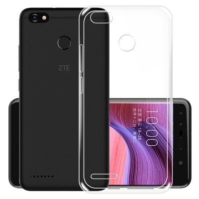 

KOOLIFE ZTE A3 Обложка для мобильных оболочек Прозрачная крышка / TPU All-inclusive Shell ZTE a3 Силиконовая анти-капля All Soft Shell