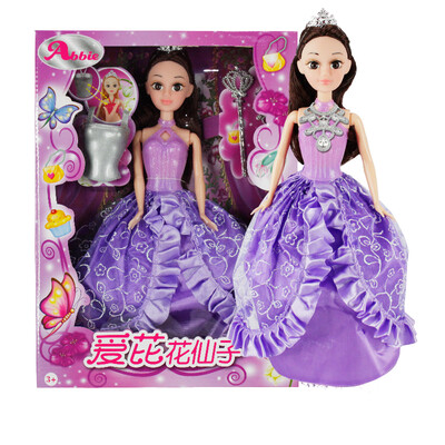 

Abbie 3D Lens Eyes with real Curl Eyelashes Doll Toys Clothes Gown Outfits&Shoes for Girls Birthday Party&Christmas Gift
