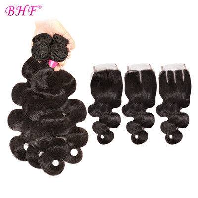 

Malaysian body wave virgin hair closures with swiss lace and bleached knots 4*4,5*5