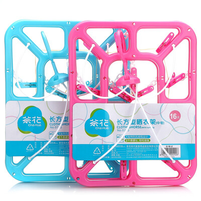 

Jingdong Supermarket Camellia drying racks rectangular drying racks 16 folders 0743