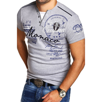 

Men's Fashion Personality Cultivating Short-sleeved Shirt -4XL