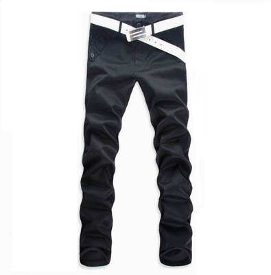 

Mens Casual Pants 100% Cotton High Quality Male Fashion Business Long Pants