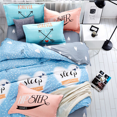 

Brata Four piece suit Whole cotton Bedding Kit Bed sheet quilt