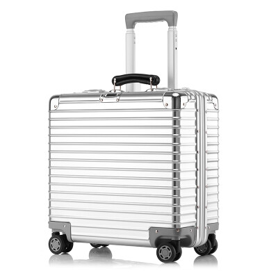 

FUKO aluminum-magnesium alloy trolley case 29-inch universal wheel trolley case TSA customs password lock boarding suitcase TM9017-291 silver