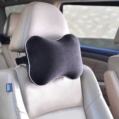 

CarSetCity Car Headrest 3D Crystal Velvet Space Memory Cotton Headrest Neck Pillow CS-83109 Black