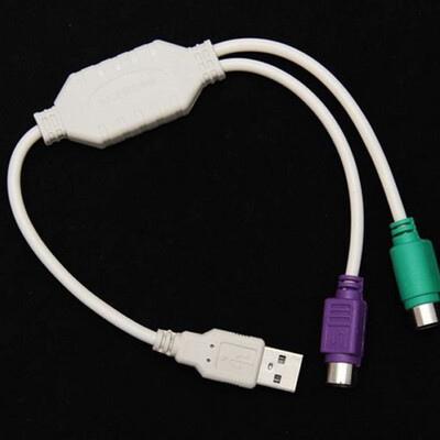 

USB - адаптер (мужчины PS2 кабель для использования в клавиатуру, мышь