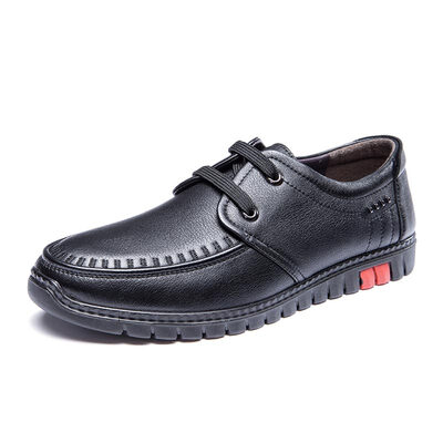 

Aokang Aokang business casual shoes wear fashion wild shoes lightweight shoes 173211404 black 42 yards