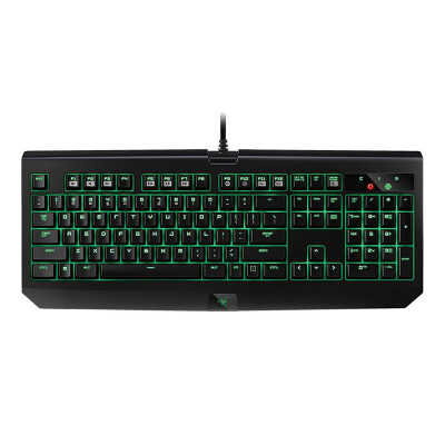 

Razer Blackwidow Ultimate 2016 Backlit Mechanical Gaming Keyboard Fully Programmable Tactile Clicky Razer Green Switch