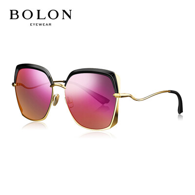 

Tyrannosaurus BOLON sunglasses womens classic fashion glasses Anne Hathaway with the square box sunglasses BL6052C10