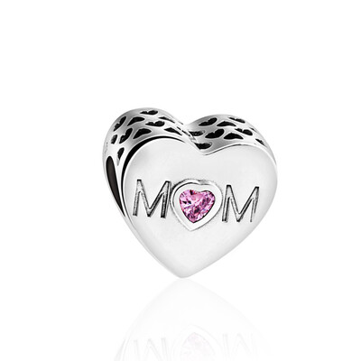 

Pandora PANDORA Fashion Pink Mothers Heart Openwork Texture Beads 791881PCZ