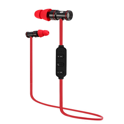 

Металлические спортивные стерео Bluetooth-гарнитура беспроводная магнитная музыка Bluetooth-анти-пот наушники