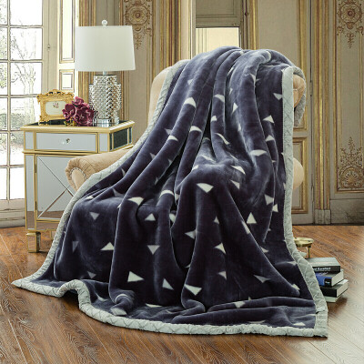 

Brata Blanket Thick warm raschel blanket office nap blanket