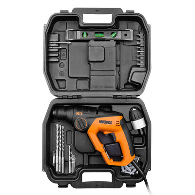 

WORX Household Electric Hammer Toolbox WX3362 Impact Drill Impact Drill Hand Drill Electric Turn Diamond Hardware Electric Screwdriver Tool Set