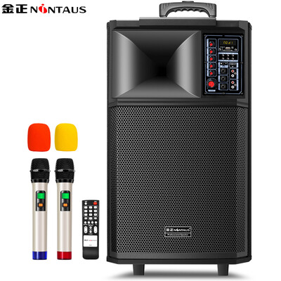 

Jinzheng (NINTAUS) N85 15-дюймовый квадратный танцевальный стержень стерео Bluetooth на открытом воздухе портативный аудио высокой мощности сабвуфер U беспроводной микрофонный усилитель
