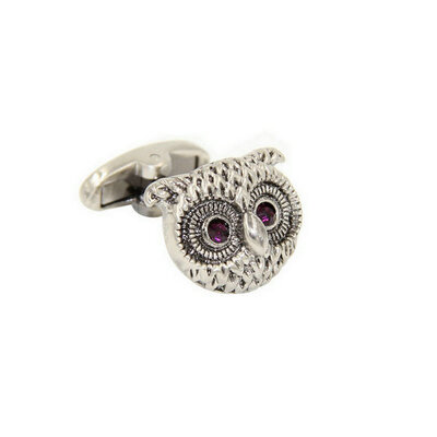 

Yoursfs® Copper with Gold Plated Cute Eye Owl Cufflink Mens Fashion Jewelry