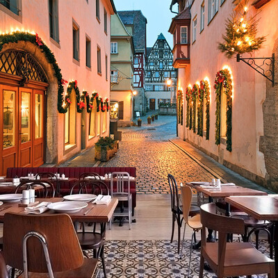 

Custom Wall Mural 3D European Street Landscape Painting Mural Photo Background Wall Decorations Living Room Restaurant Wallpaper