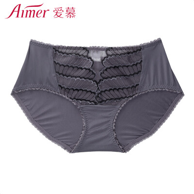 

Amour underwear shell island low waist boyshort solid color ladies underwear AM230401 purple gray 16576L