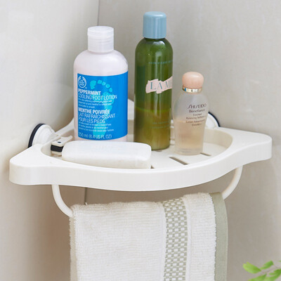 

Jingdong supermarket Long Shida LONGSTAR bathroom shelves shelves small long side to absorb the admission grid LJ-0638