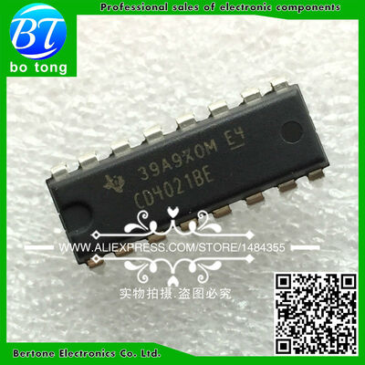 

50PCS CD4021BE DIP-16 CD4021B CD4021 DIP free shipping New Original
