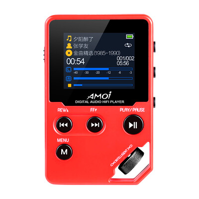 

Amoi (Amoi) С10 mp3 музыкальный плеер без потерь качество звука Hi-Fi аудиофилов HD-плеер Мини-портативные музыкальные плееры теплый красный
