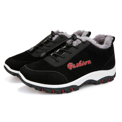 

Warm leisure shoes winter Cashmere casual shoes Mens shoes