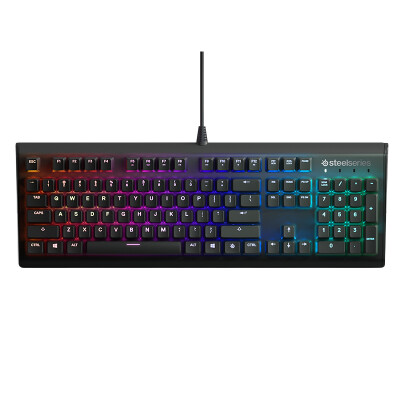 

SteelSeries Apex M750 RGB Symphony Edition Jedi Survival Eat Chicken Tool Game Mechanical Keyboard Black QX2 RGB Shaft