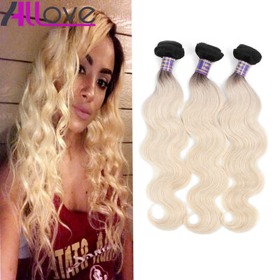 

Brazilian Virgin Hair Ombre Body Wave Human Hair Extension 3Pcs Good 8A Brazilian Ombre Body Wave Virgin Hair Bundles 1B/613