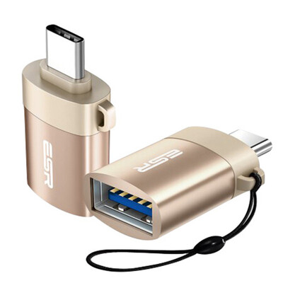 

ESR Type-C to USB 30 Data Cable Adapter Champagne Gold