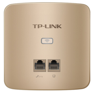

TP-LINK TL-AP300I-PoE шлифа 86 панели золота шампанского 300M беспроводной тип AP Enterprise POE блок питания управления AC доступа Wi-Fi Villa