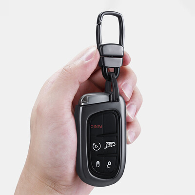 

Huashi Free Light Key Case JEEP Jeep New Guide Freedom Man Grand Cherokee Dodge Cool Wei Key Case B-Platinum Grey