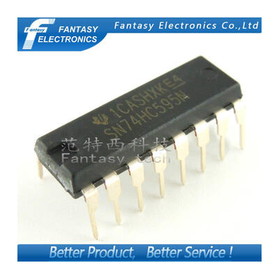 

10PCS SN74HC595N DIP16 SN74HC595 DIP 74HC595N 74HC595 new and original IC free shipping
