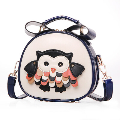 

Aliwillam® 2016 new fashion women leather handbag cartoon bag owl shoulder bags Women's Crossbody Messenger Bags