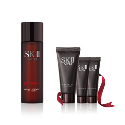 

SK-II Питера «Магия воды» Мужчины по уходу за кожей (75ml + Essence мужчины мужчины мужчины Очищающий крем крем 20г + 5g * 2) (Увлажняющий масло)