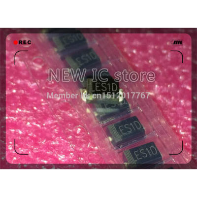 

Fast Recovery Diode Rectifier 100PCS 1A 200V SF14 ES1D DO-214AC SMD diode Main IC two transistor integrated circuits